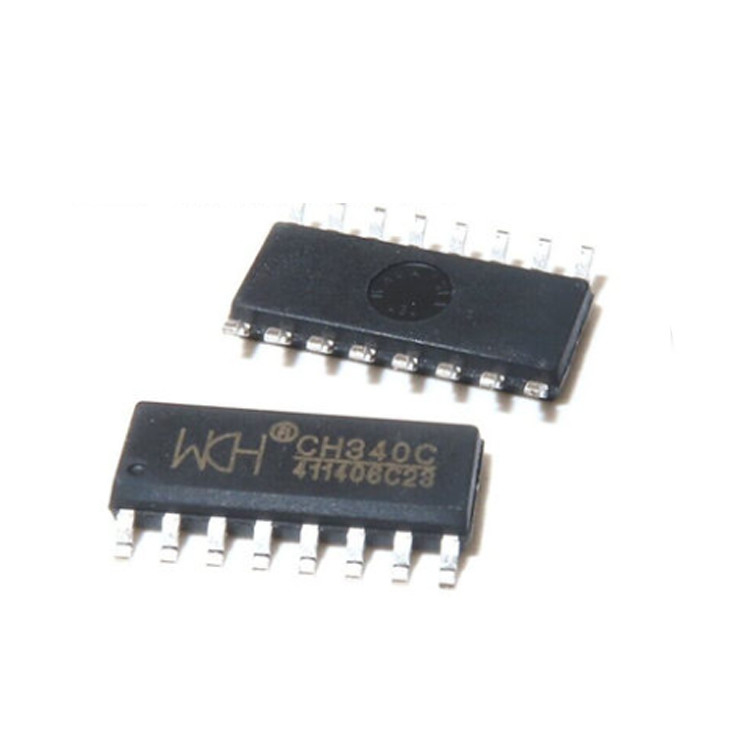 CH340C USB To TTL IC SOP-16 Built In Crystal Oscillator USB Bus Adapter Chip
